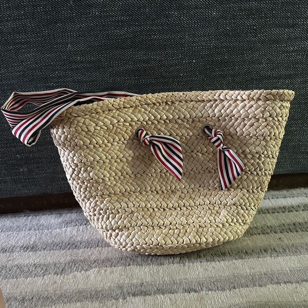 South Beach Woven Bag Purse NWT